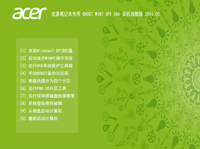 新苹果笔记本专用系统  Window7 x32 SP1 装机旗舰版下载 V2021.01