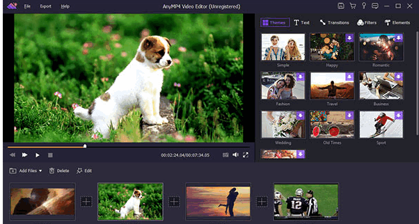 AnyMP4 Video Editor(视频编辑软件)