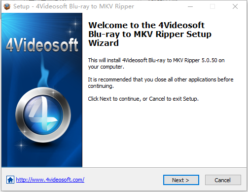 4Videosoft Blu-ray to MKV Ripper