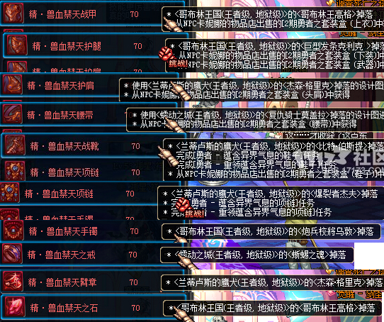 dnf守护者异界套掉落地点 守护者异界套属性