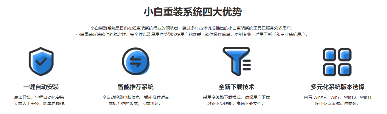 系统重装软件：小白一键重装系统图文教程