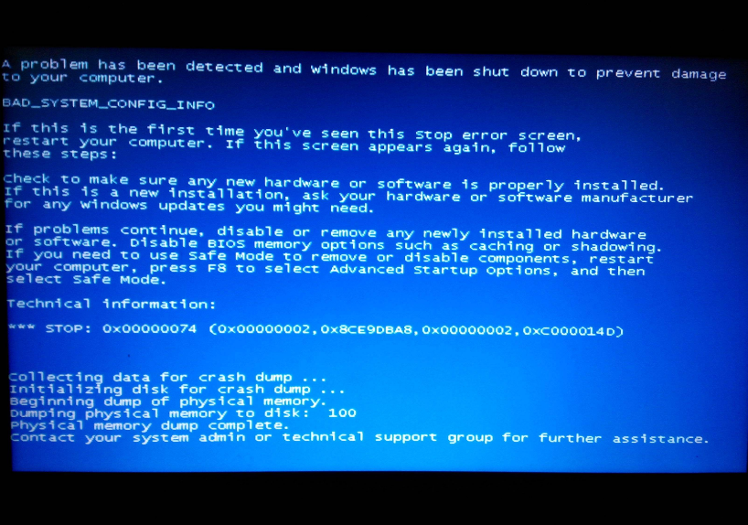 蓝屏代码0x0000074,小编教你蓝屏代码0x0000074怎么解决