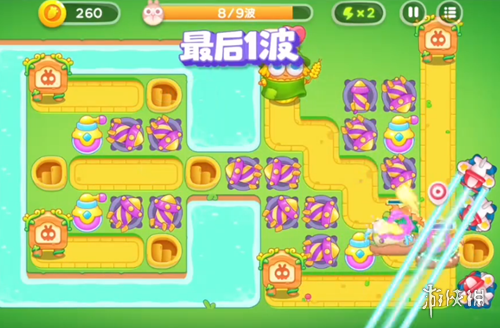 《保卫萝卜4》绿野奇缘第42关攻略 绿野奇缘第四十二关怎么过