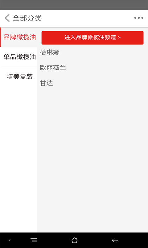 进口橄榄油