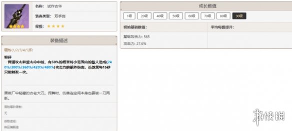 原神娜维娅最佳武器推荐排行