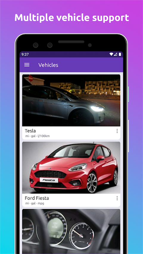 Fuelio app