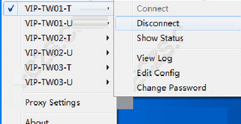 “Disconnect”断开