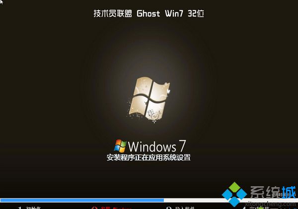 技术员联盟ghost win7 32位纯净安装版