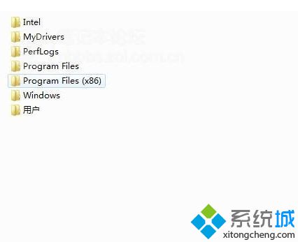 windows7系统c盘有2个program文件夹